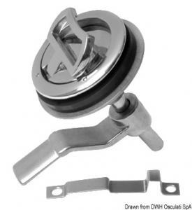 Alzapagliolo inox no serratura