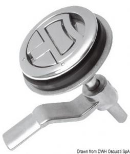 Alzapagliolo inox no serratura