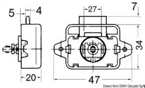 Pulsante ott. cr. 19 mm