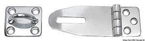 Cerniera inox  ribalta 33x87