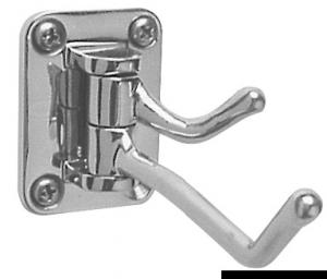 Appendiabito fuso in acciaio inox AISI 316 lucidato