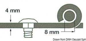 Maxi cerniera 180x100 mm