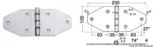 Maxi cerniera 230x100 mm