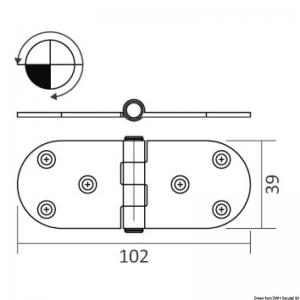 Cerniera 2 mm