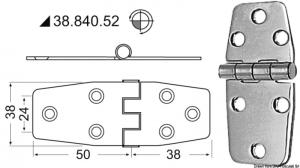 Cerniera 2 mm