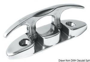 Bitta abbattibile inox 115x45 mm