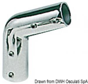 Angolare inox 110° 22 mm