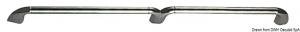 Terminale ottone cromato 30x30 mm