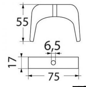 Cavallotto piede 40/60 HP