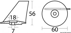 Pinna per 25/30 HP e 40/50 HP Mega