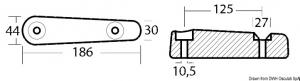 Anodo per trasmissione Arneson 192x47x30