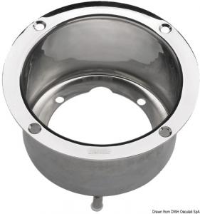 Flangia (HTPF2) inox per timoniere VETUS