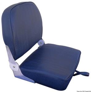 Sedile schienale ribaltabile in vinile blu navy