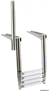 Scaletta 4 gradini con maniglia 345 mm