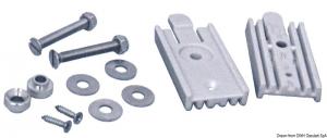 Kit attacchi rapidi per scalette in acciaio inox