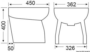 Bidet ceramica alto smussato