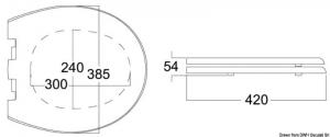 Copriwater legno Silence Plus