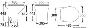 WC Tecma Compass High 24V