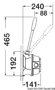 Pompa manuale Whale per acque nere