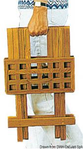 Sgabello pieghevole ARC in Teak