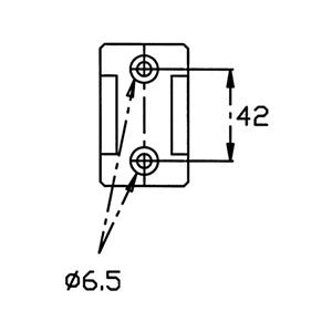 Attuatore elettrico lineare per portellone 24 V Corsa 300 mm