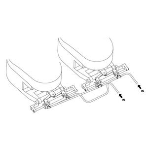 Kit tubi e raccordi per collegamento doppio cilindro cod.MAV-GM2-MRA03