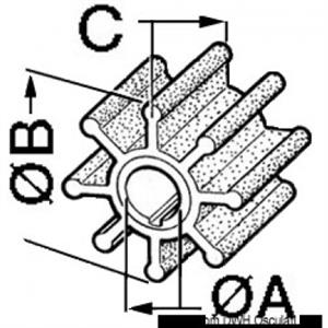 Girante JOHNSON 40/70 HP
