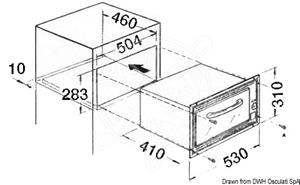 Forno + mini grill DOMETIC a gas da incasso