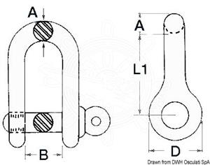 Grillo inox cetra asse imperdibile 6 mm