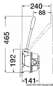 Pompa manuale Whale per acque nere
