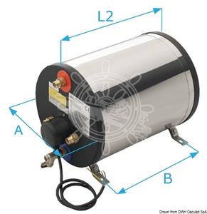 Boat Boiler inox 30 l