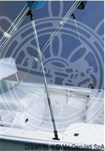Supporto telescopico per tendalini (coppia)