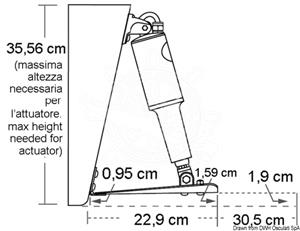 Kit flap Lenco Standard 305 x 457 mm