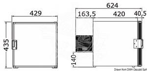 Frigo Isotherm 40 Cubic 12/220 V