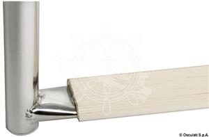 Scaletta inox 3 gradini