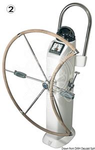 Ruota pieghevole Lewmar 101 cm