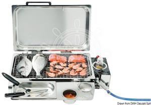 Barbeque a gas per bombola remota