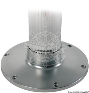Colonnina light 30 cm base lucida