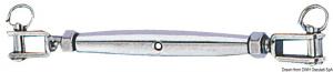 Tenditore inox 10 mm due forcelle fisse