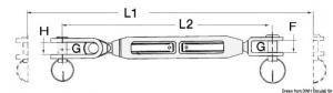 Forcella fissa dx 7/16