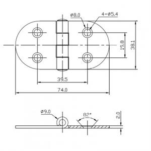 CERNIERE INOX