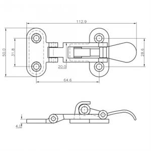 CERNIERE INOX 316