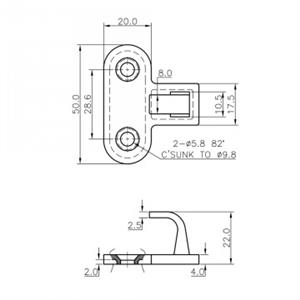CERNIERE INOX 316