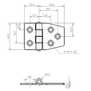 CERNIERA ACC. INOX LUCIDATA