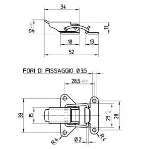 CHIUSURA LEVA INOX