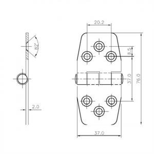CHIUSURA LEVA INOX