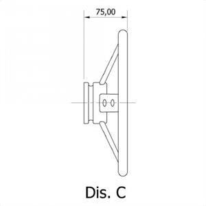 VOLANTE ACC.INOX IMP.POL.CREMA