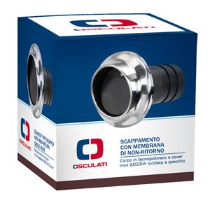 Uscita scappamento per tubi 45 mm