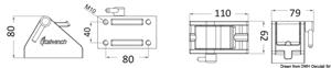Blocca catena 12/13mm DIN766 - 14mm - 12,5 mm con