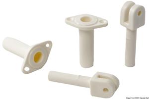 Tendalino 2 archi Light 150/160 bianco